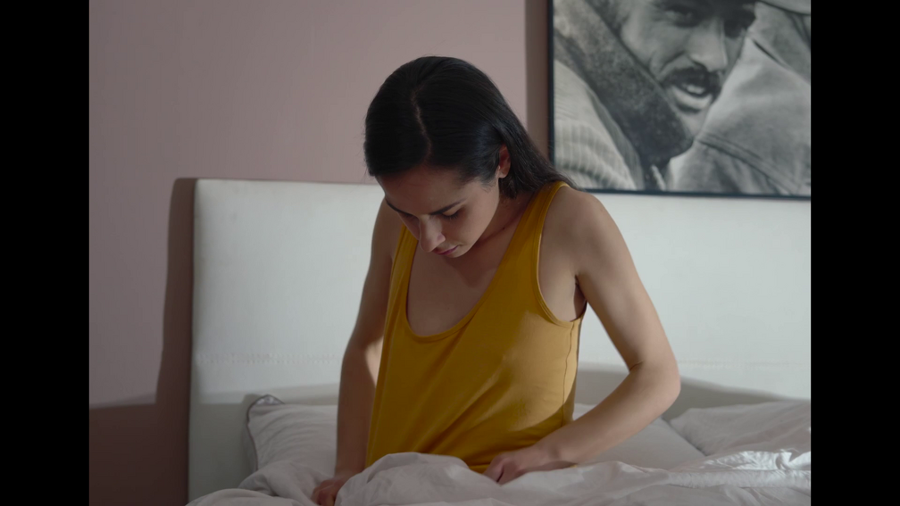 Paula Varela shows nipples in a see through top